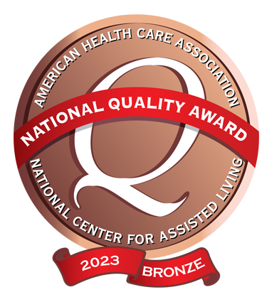 AHCA National Quality Award Bronze 2023 Logo